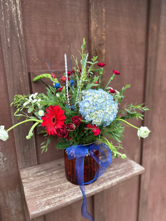 Red, White & Bloom